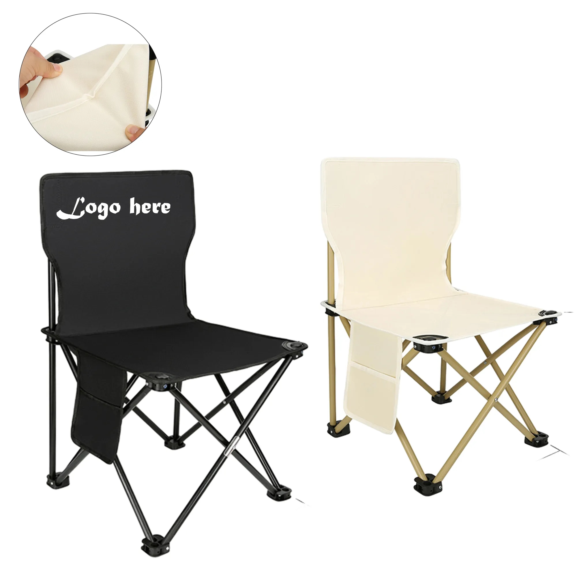 MOQ 100PCS Folding Chair With Carrying Bag 4