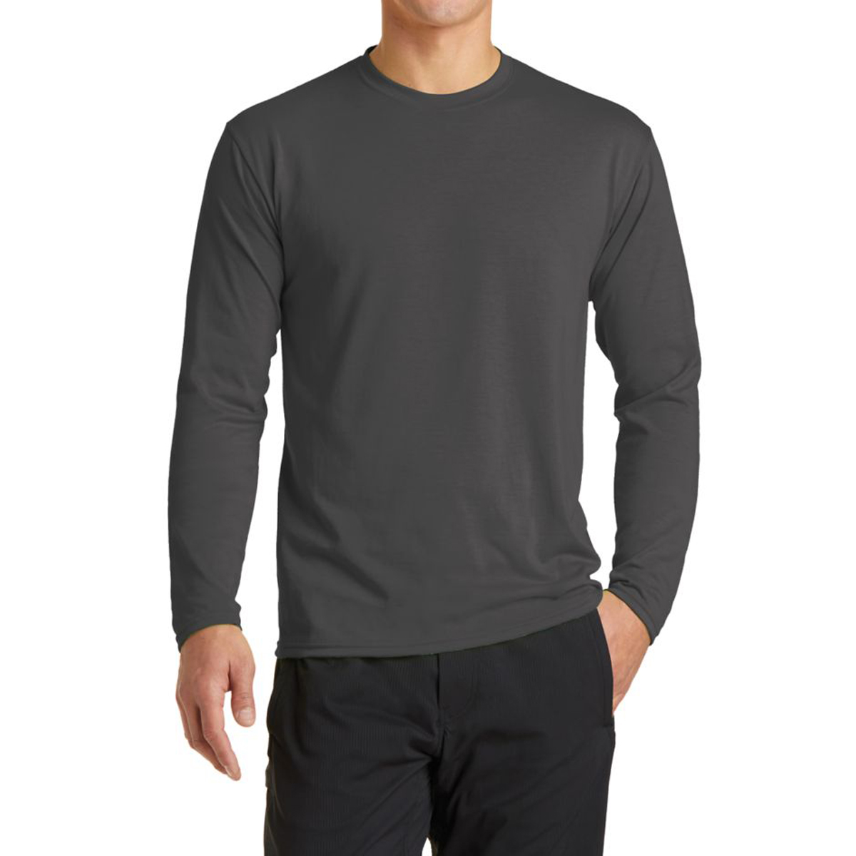 Port & Company® Long Sleeve Performance Blend Tee 12