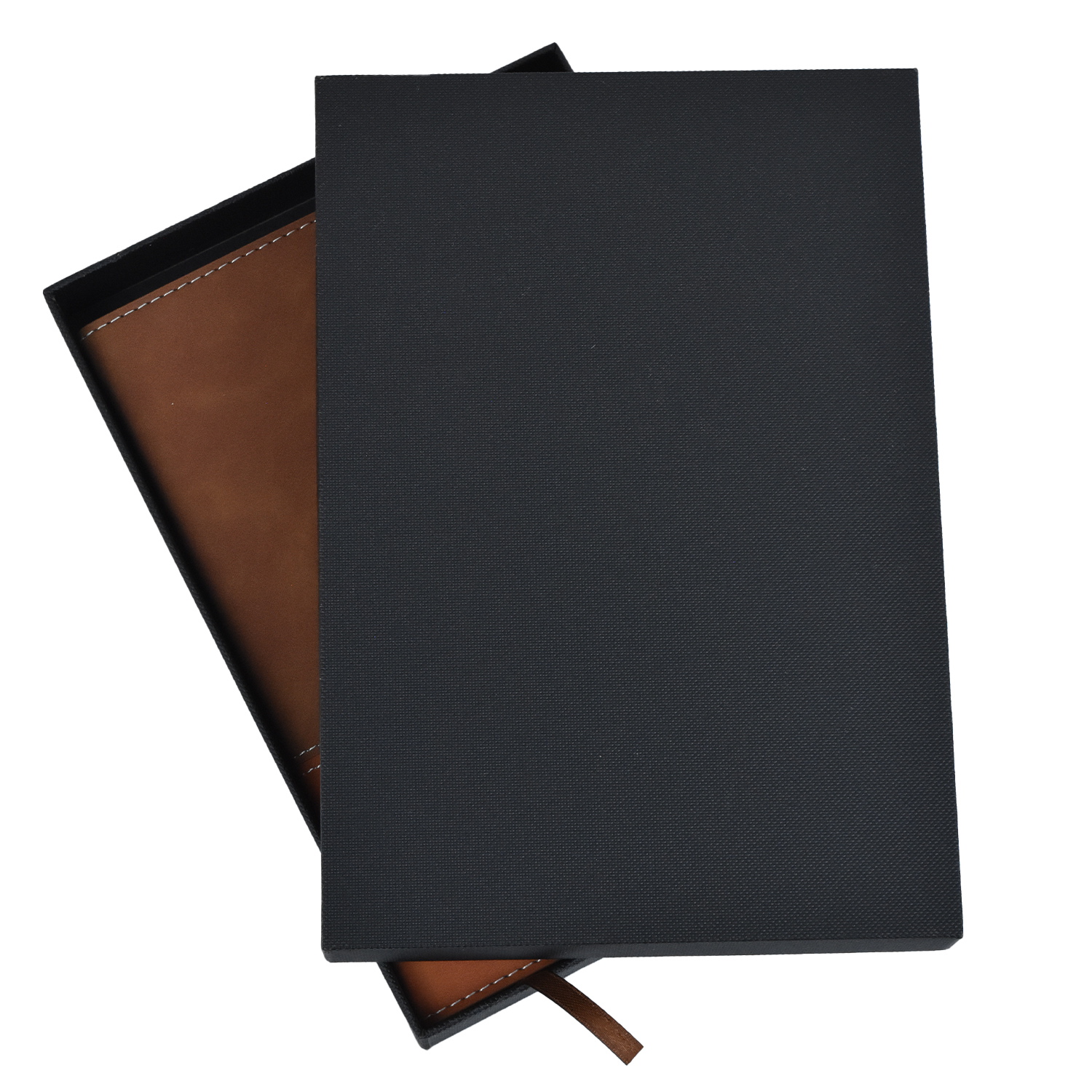 TiTUS® A5 Velveteen Business Notebook – PU Buckle, Bookmark & Gift Box 6