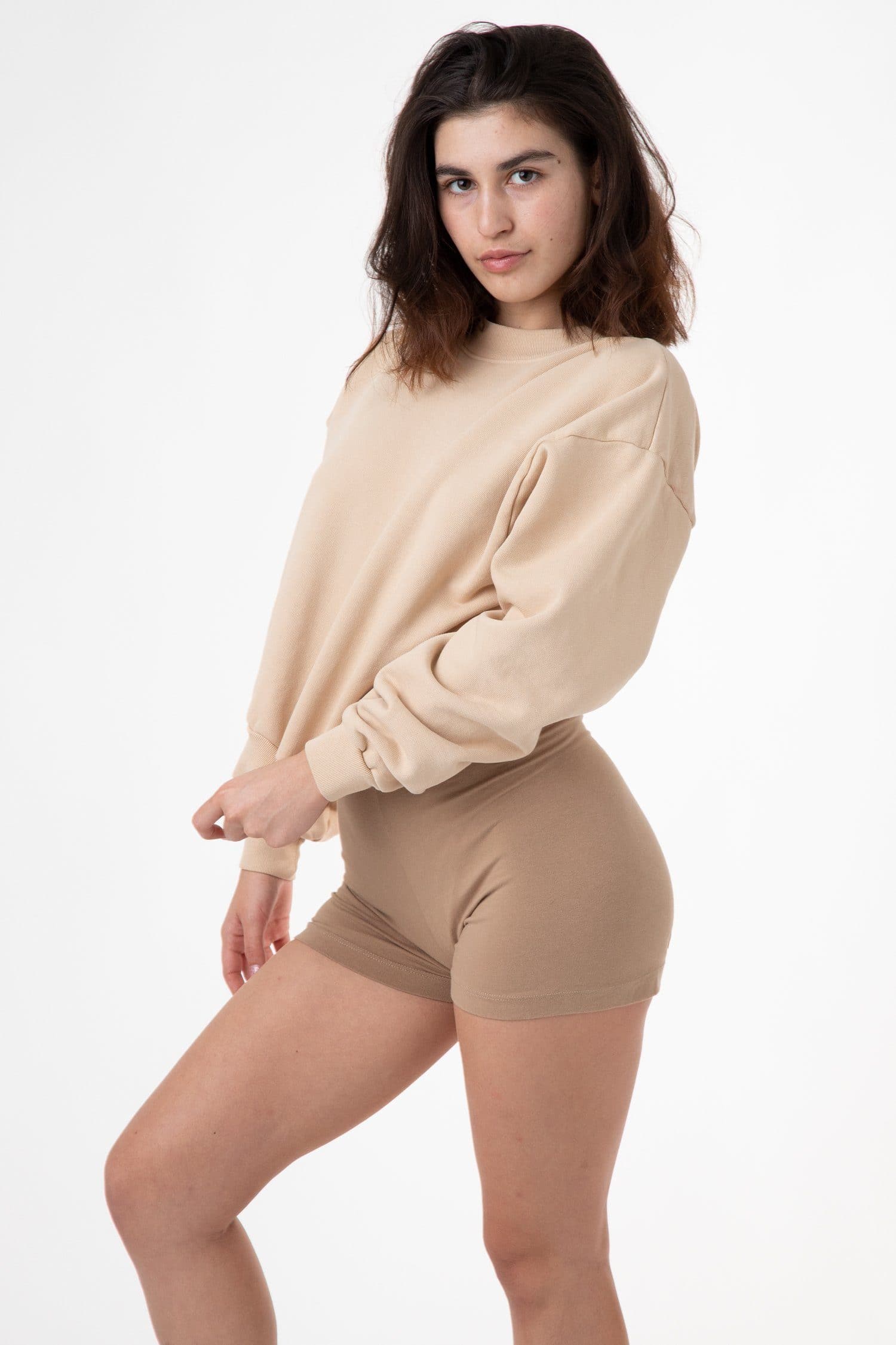 COTTON SPANDEX SHORT SHORTS 3
