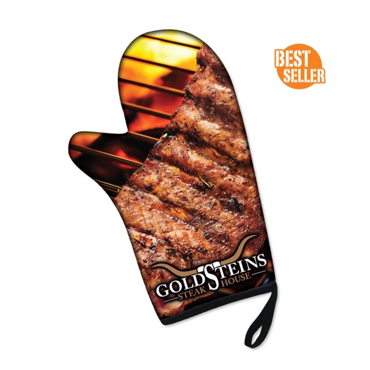 Full Color Oven BBQ Mitt 2