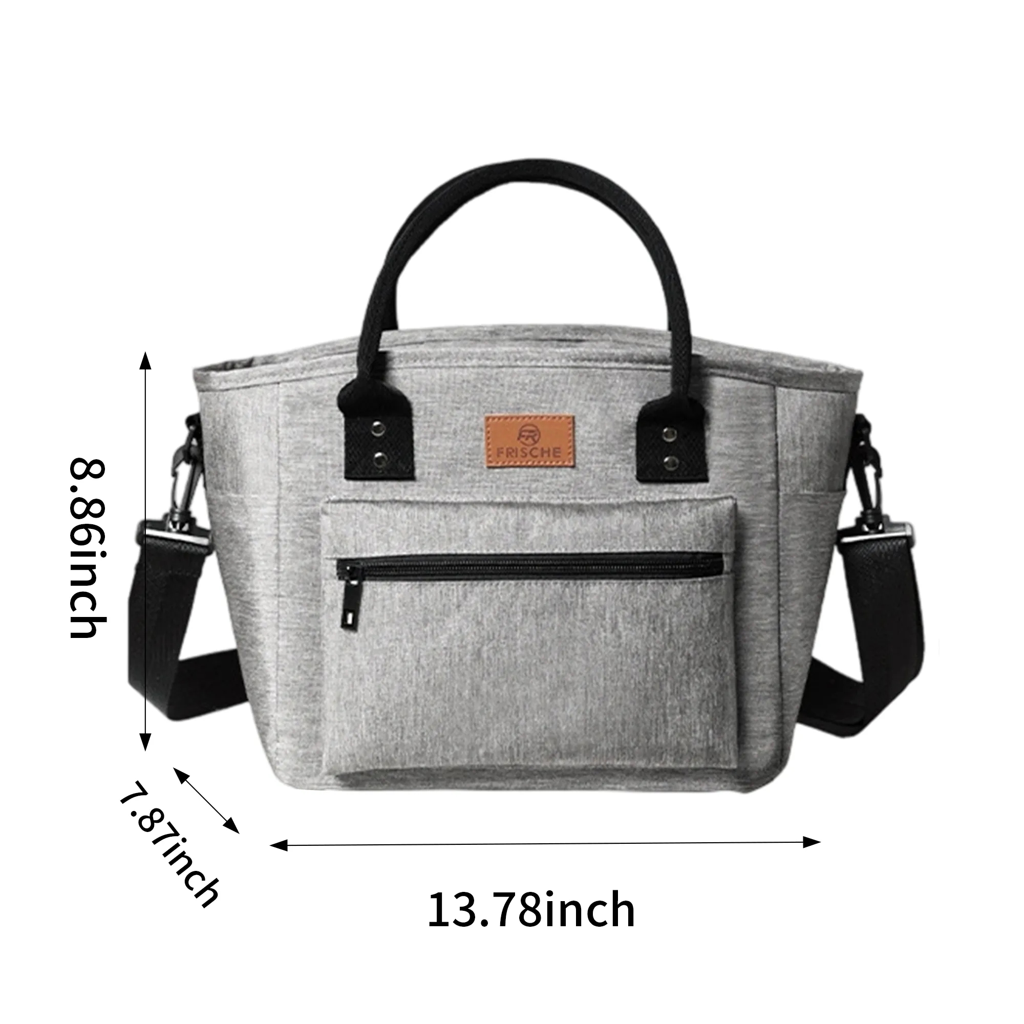 MOQ 50 Insulated Lunch Bag for Hot and Cold Retention 6
