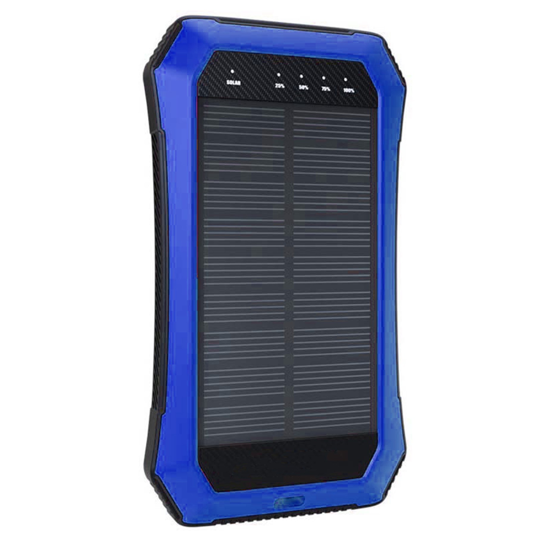 10000Mah Micro-Usb Input Solar Power Bank Flashlight 5