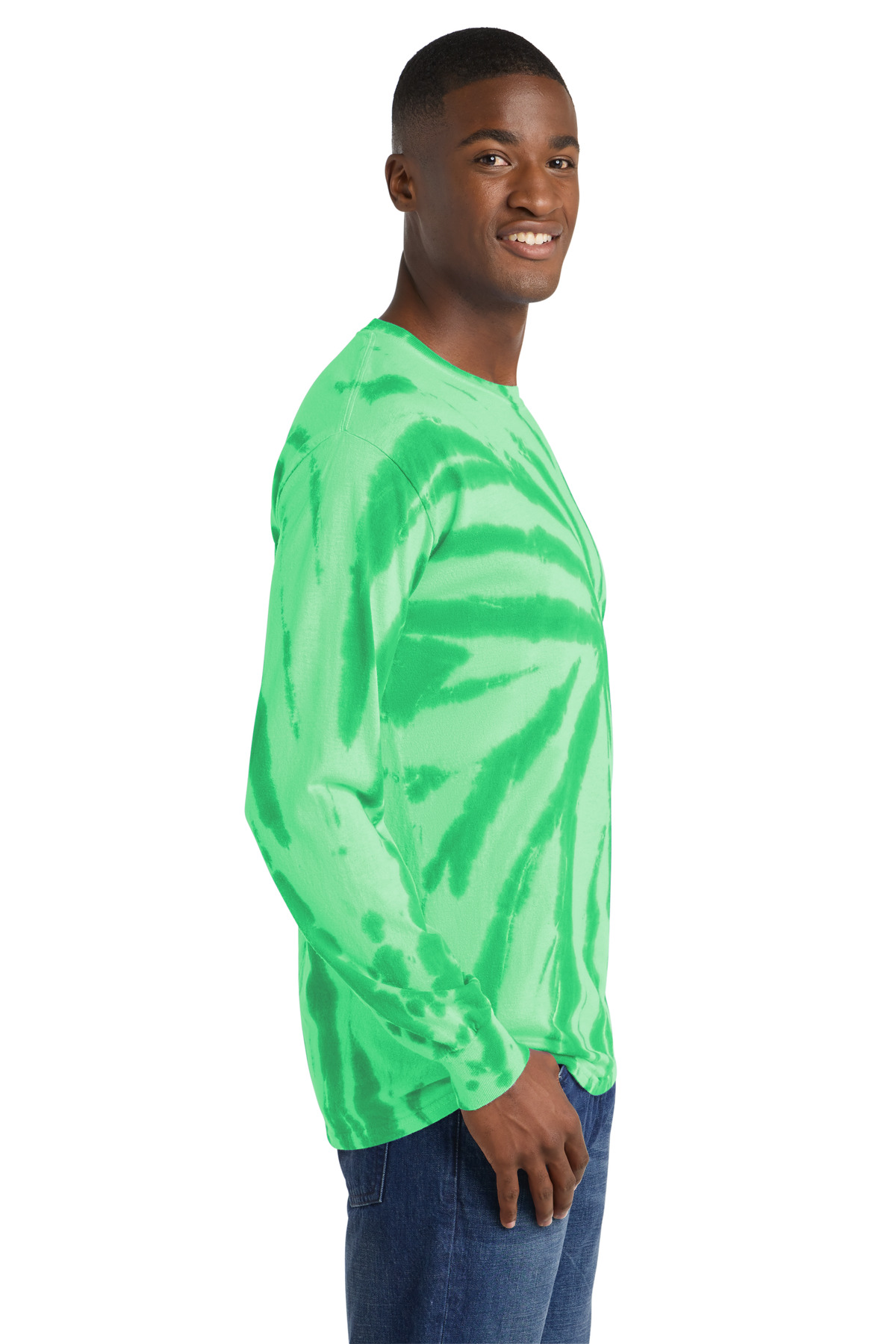 Port & Co Tie-Dye Long Sleeve Tee. PC147LS 33