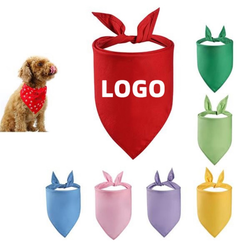 Cotton Triangle Pet Bandanna 2