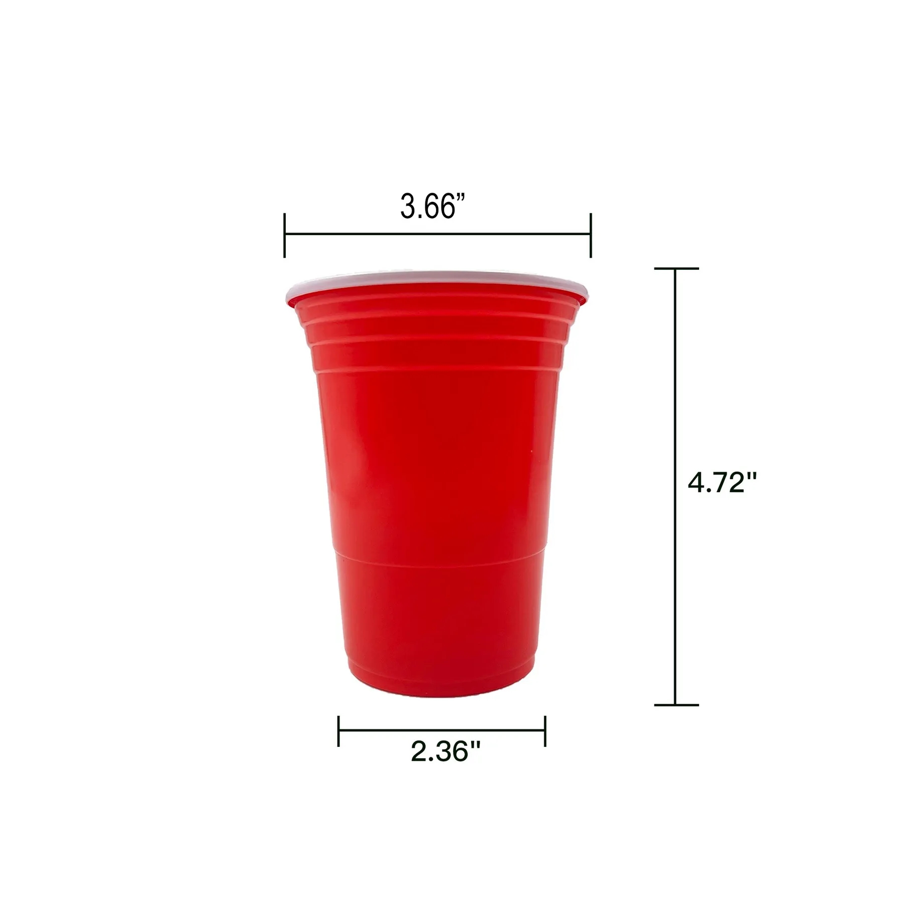 16oz Disposable Party Plastic Cup MOQ50 3