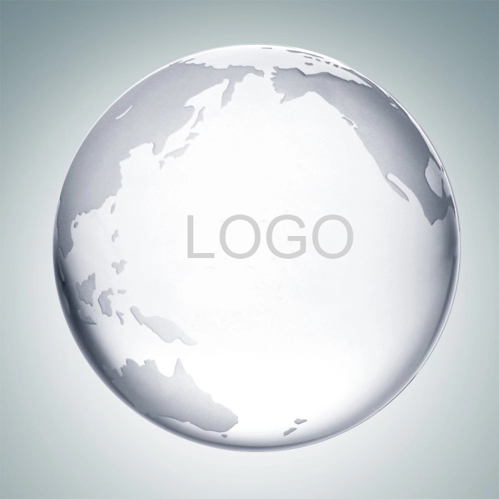 Crystal Globe Paperweight 6