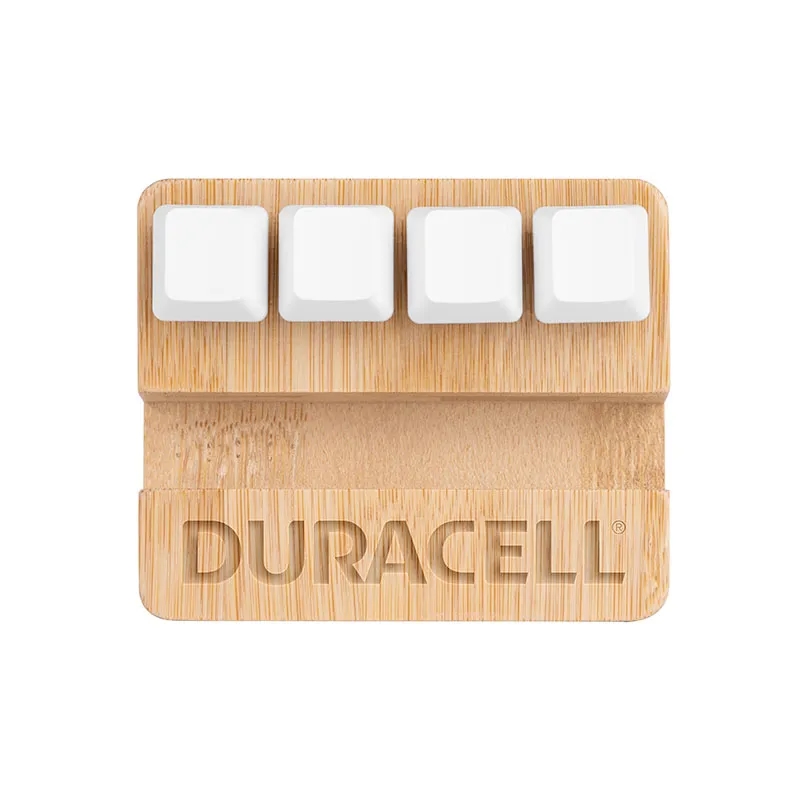 Bamboo Stand & Keypad Stress Reliever 9