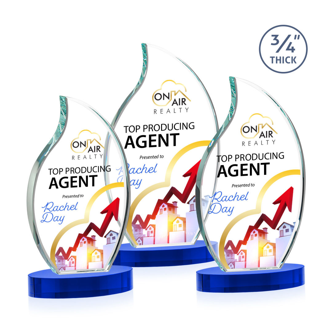Croydon VividPrint™ Award on Alberton Base - Blue 5