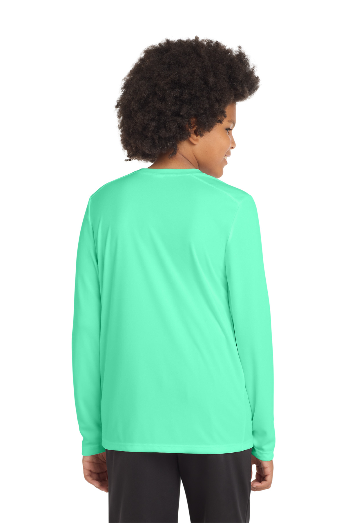 Sport-Tek Youth Posi-UV Pro Long Sleeve Tee. YST420LS 32