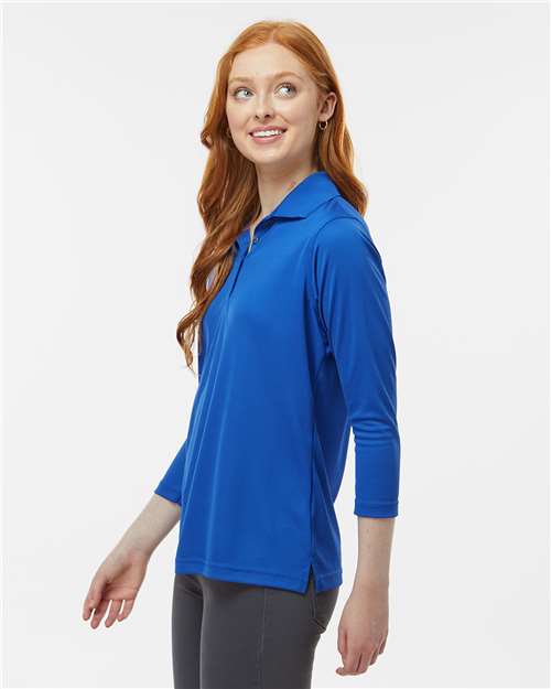 Women's Lady Palm Three-Quarter Sleeve Polo - 120 45