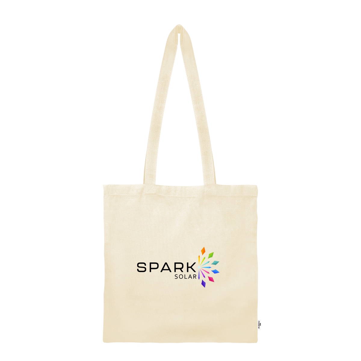 Jones Recycled Cotton Tote Bag, custom tote bag with logo imprint 2