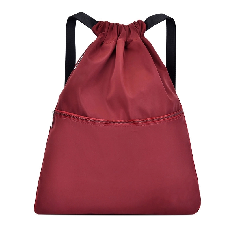 Custom Waterproof Nylon Fabric Drawstring Bag 3