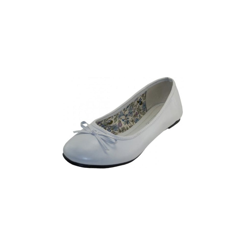 Women's Ballerina Shoes - White Sizes 6-11 2