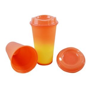 Handy 710ml Clear Plastic Color Changing Cup 14