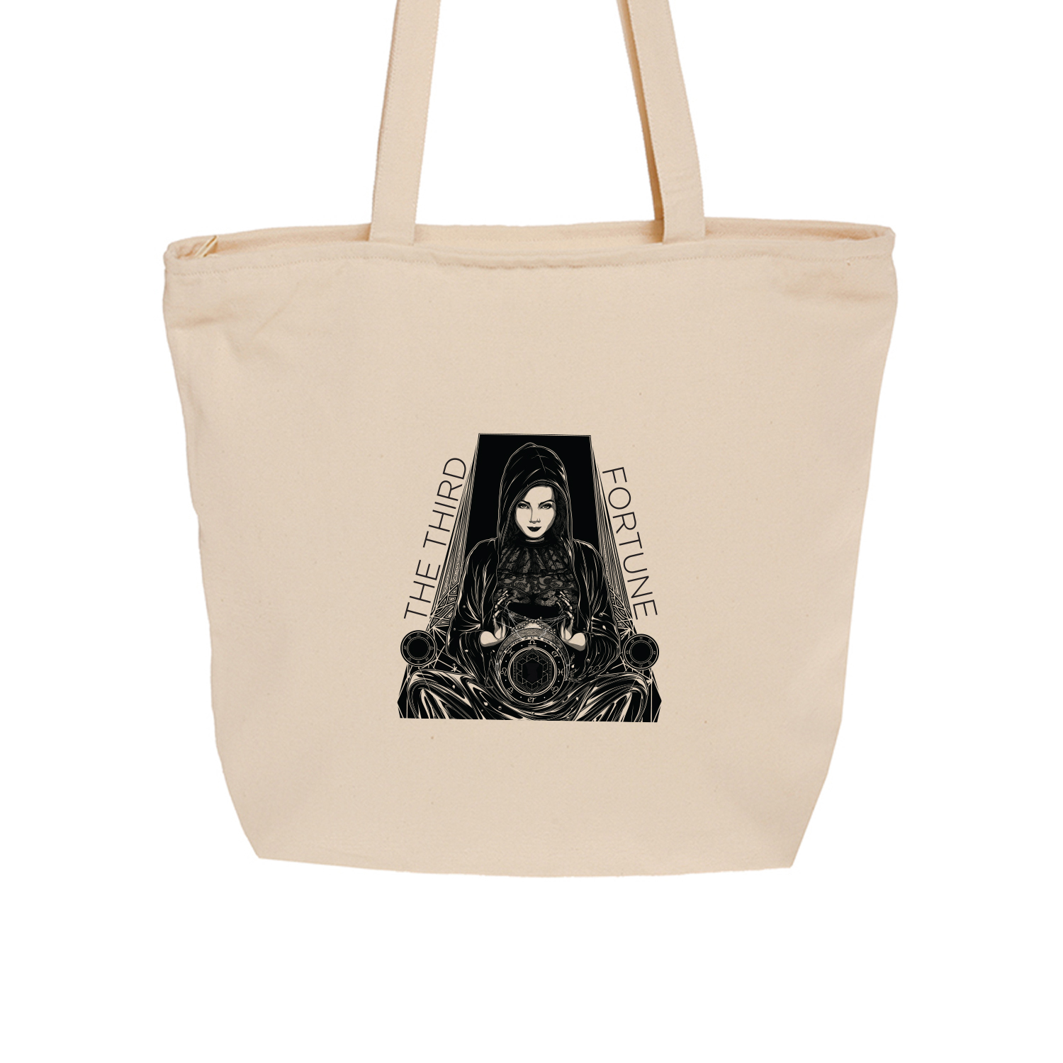 Eden Cotton Canvas Tote Bag (1 Color Imprint), custom tote bag with logo imprint 2