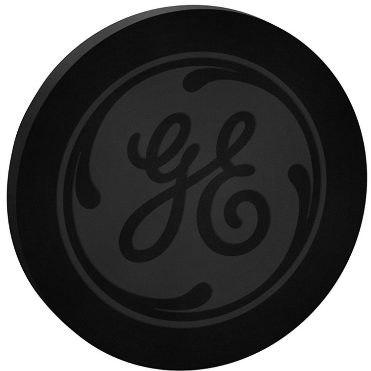Black Circle Paper Weight (4" dia. x 3/8") Laser Engraved