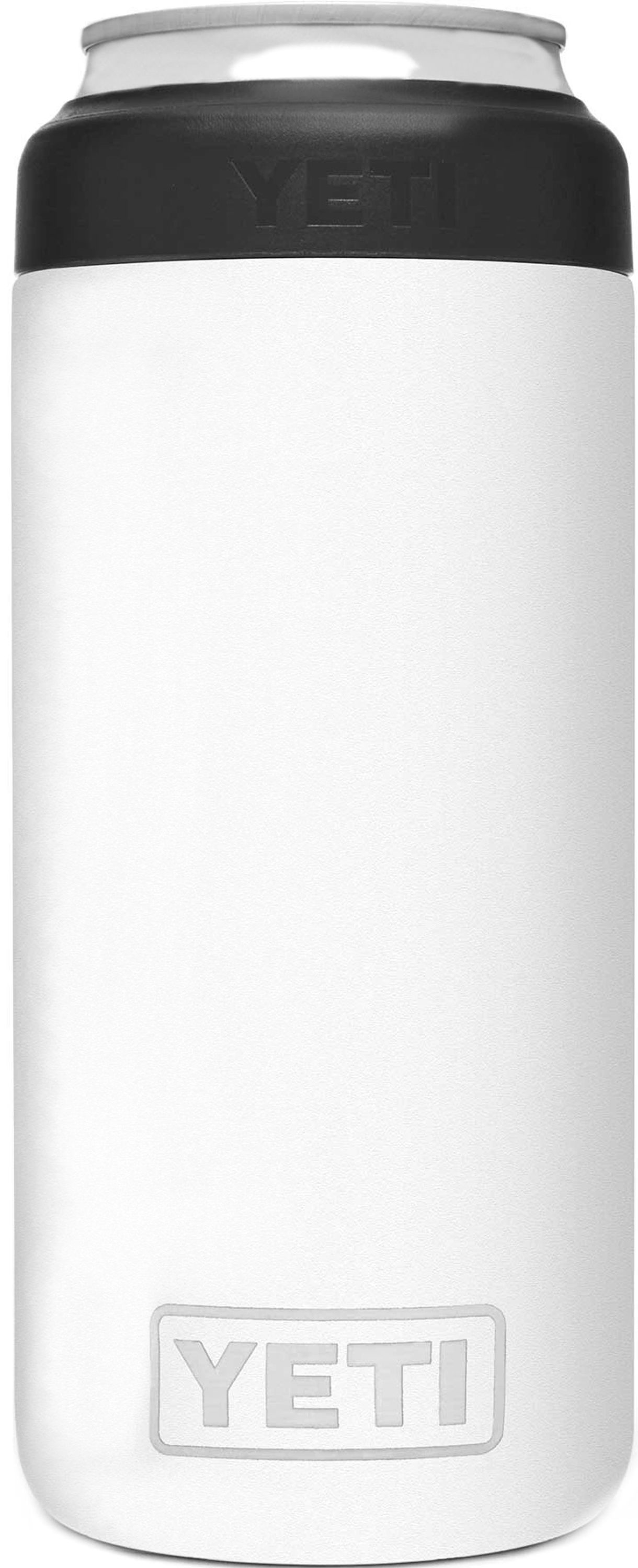 Authentic YETI Colster Slim Beverage Cooler, custom koozie with logo imprint 8