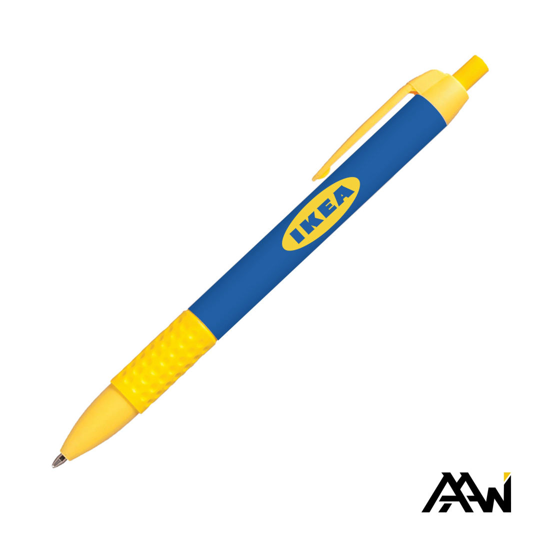 Widebody Grip Pen VividPrint™ Barrel - Matte Colored Accent 7