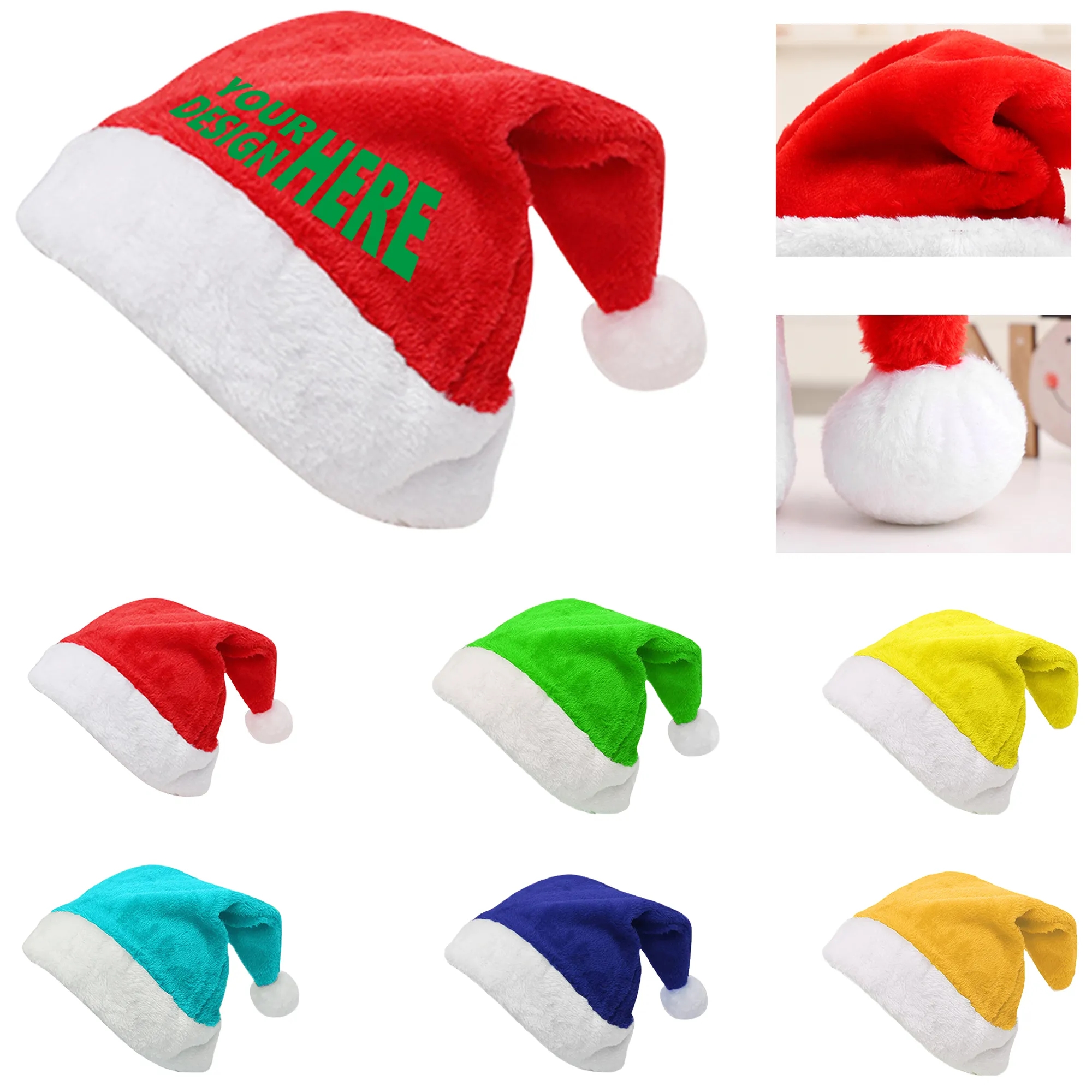 Highend Christmas Short Plush Hat