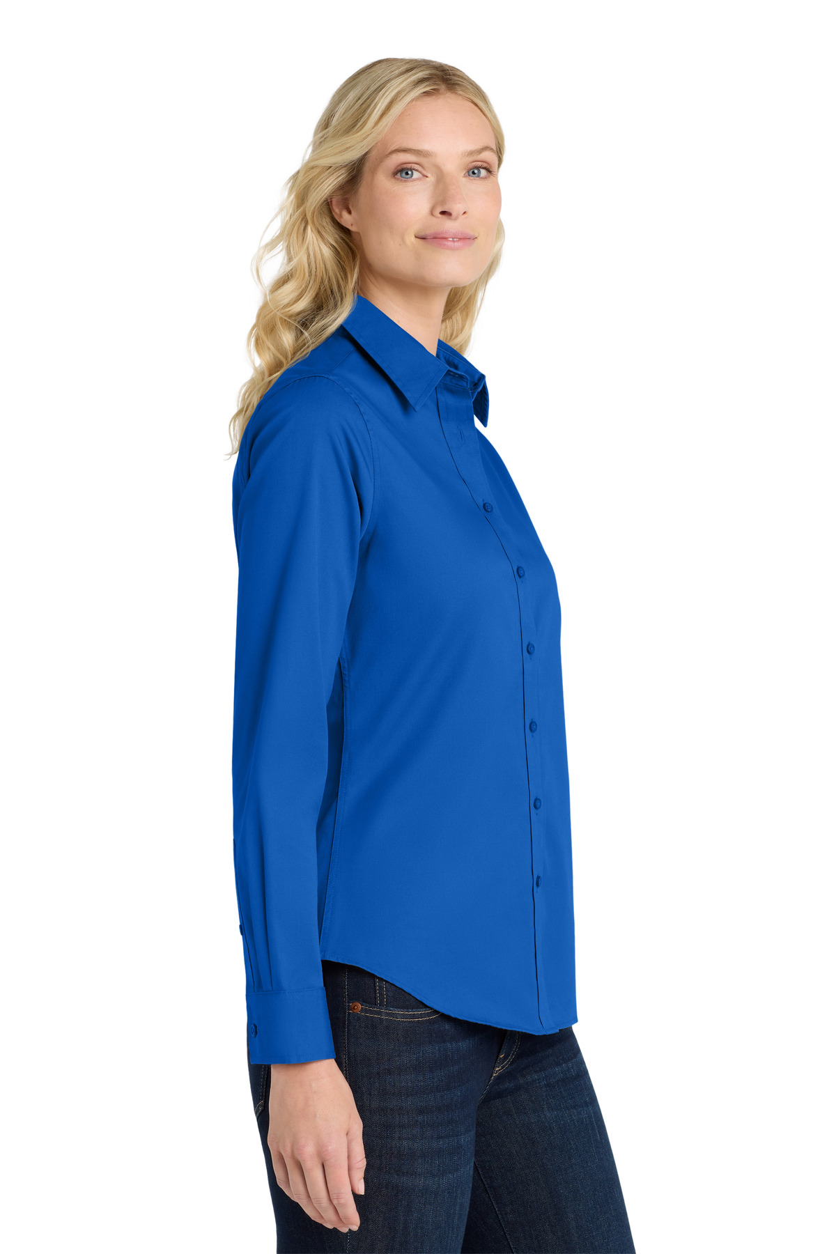 Port Authority Women's Long Sleeve Easy Care Shirt. L608 152