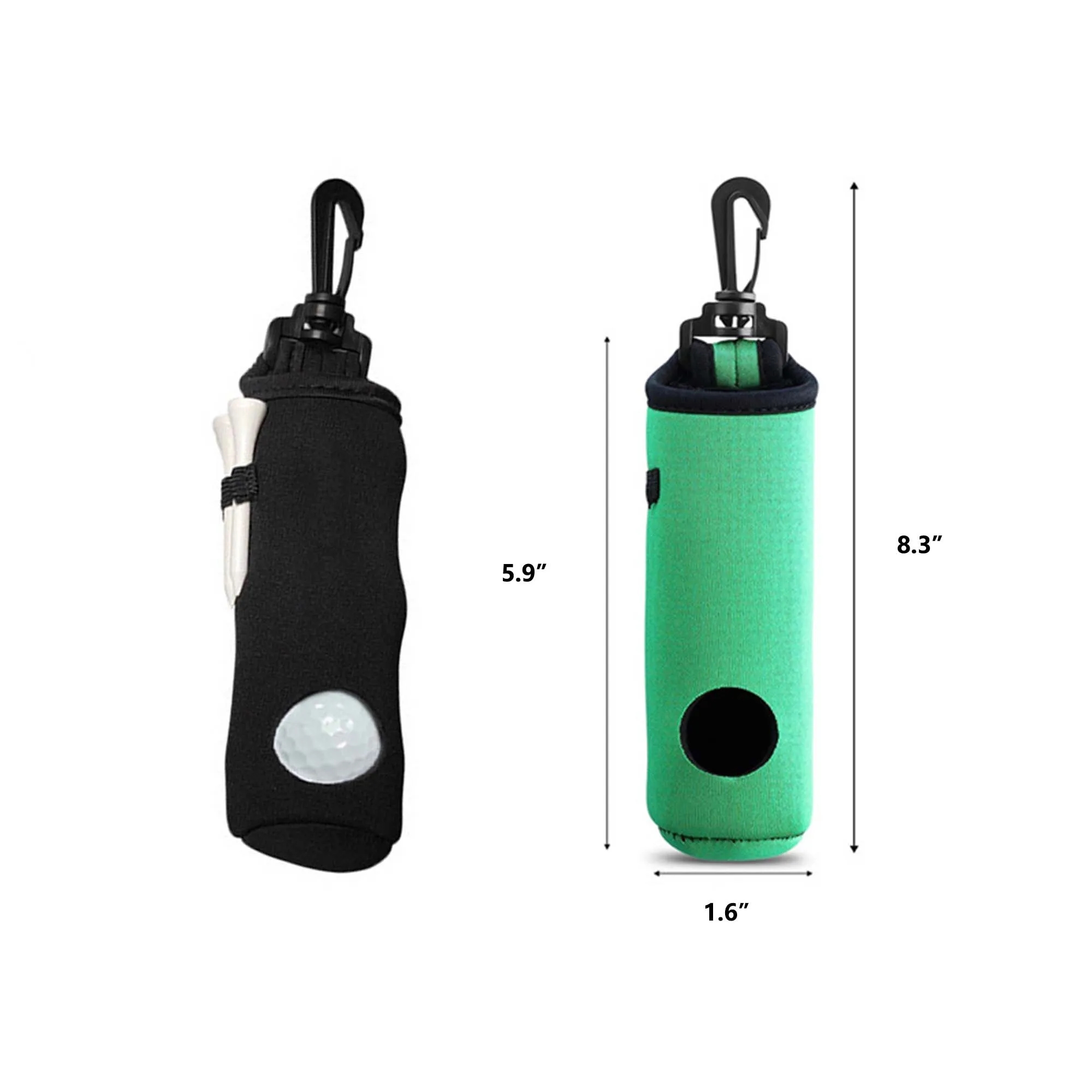 Neoprene Golf Ball Pouch 2