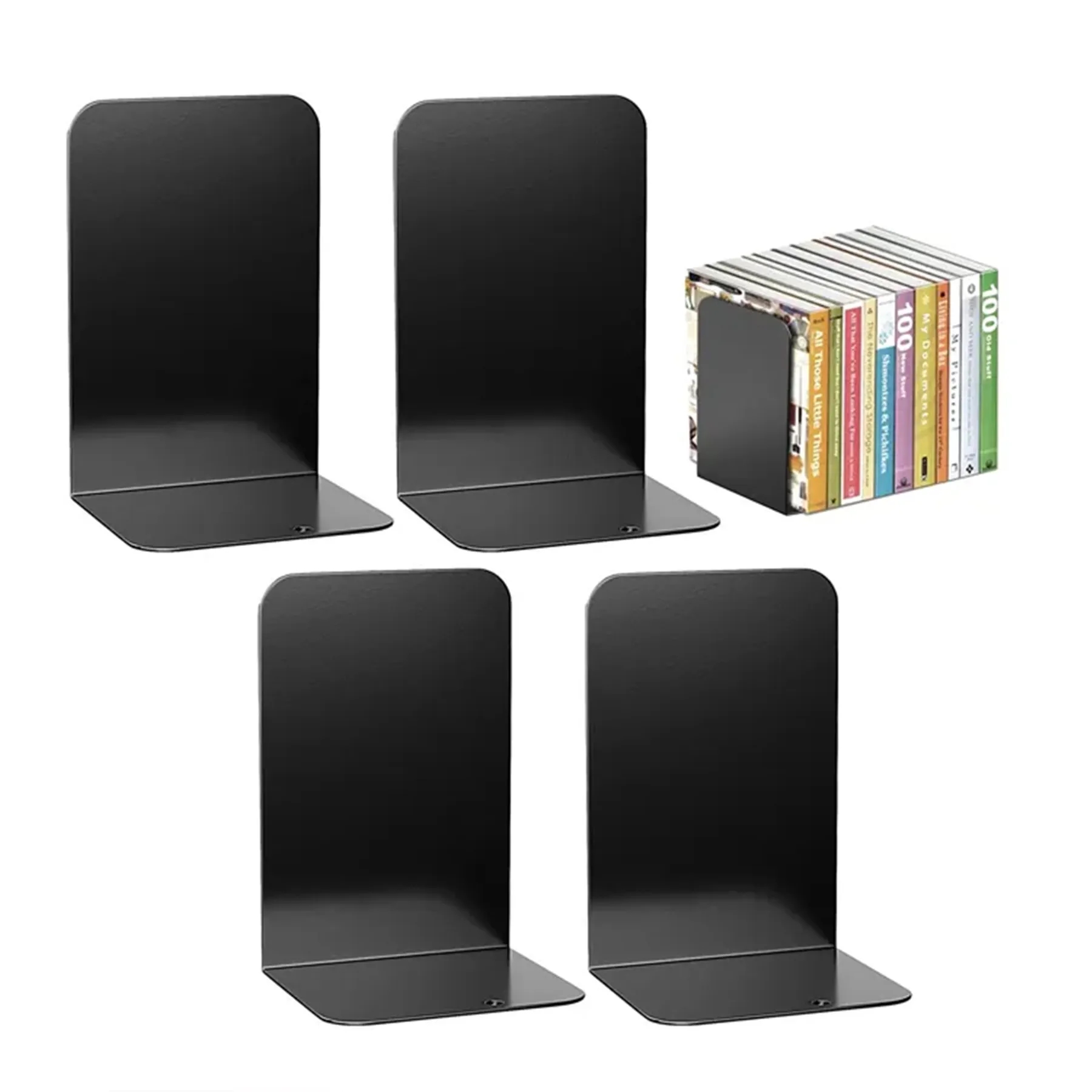 L-Shaped Bookcase And Desk Organizer 6