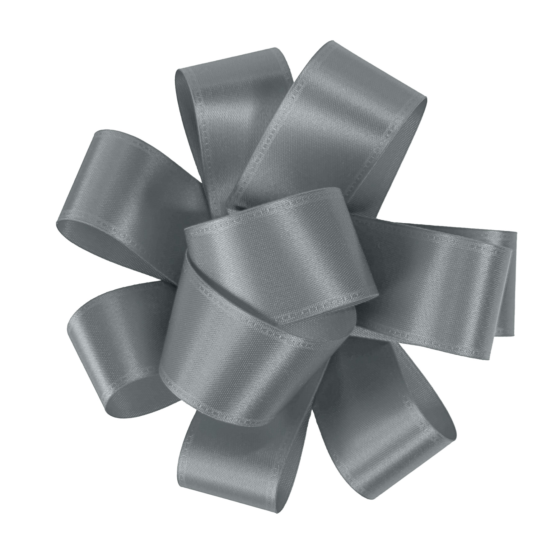 1" Badge Satin Bow - Sparkle 1