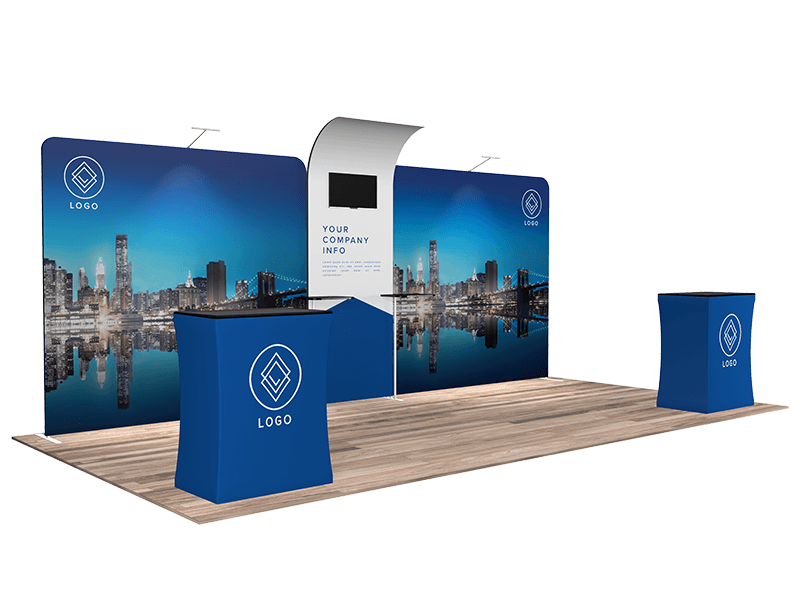 Quick N Fit Trade Show Display Booth 1216