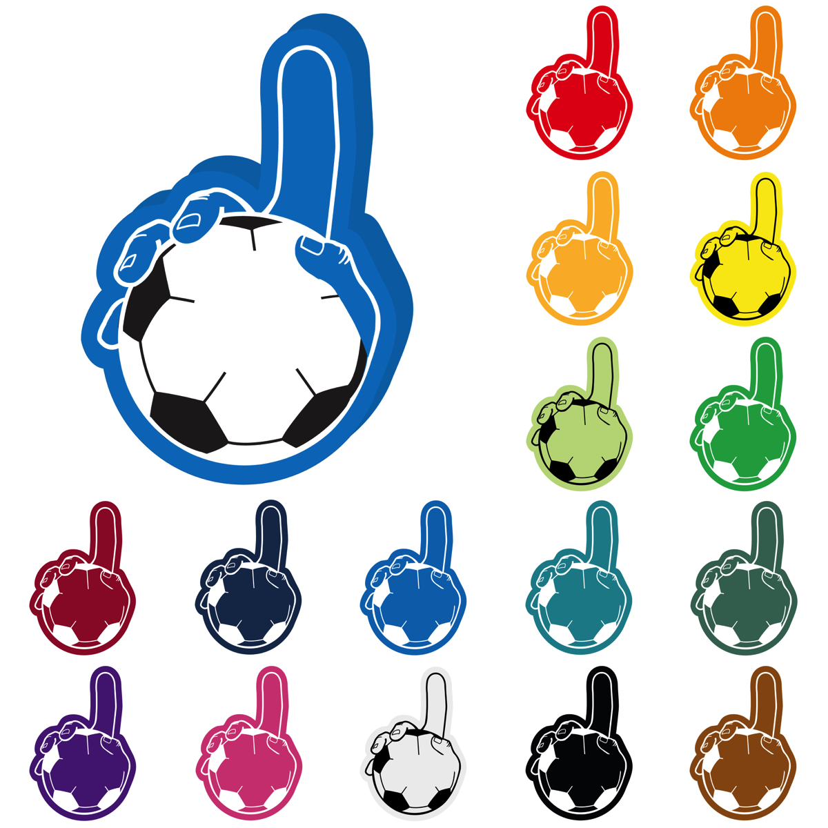 Soccer Ball Hand 18