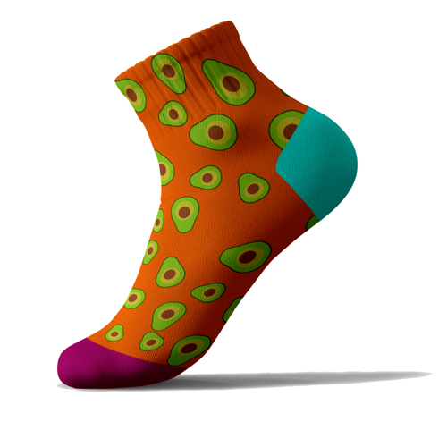 Jacquard Weave 200-Needle Cotton-Blend Ankle Socks 3