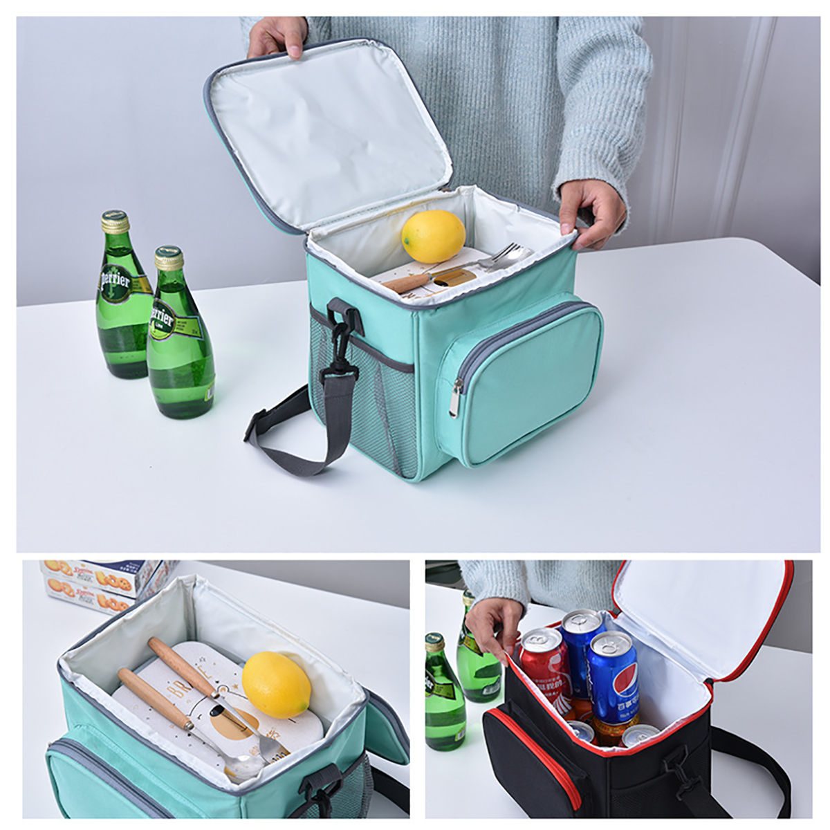 Lightweight Canvas Cooler Bag 3