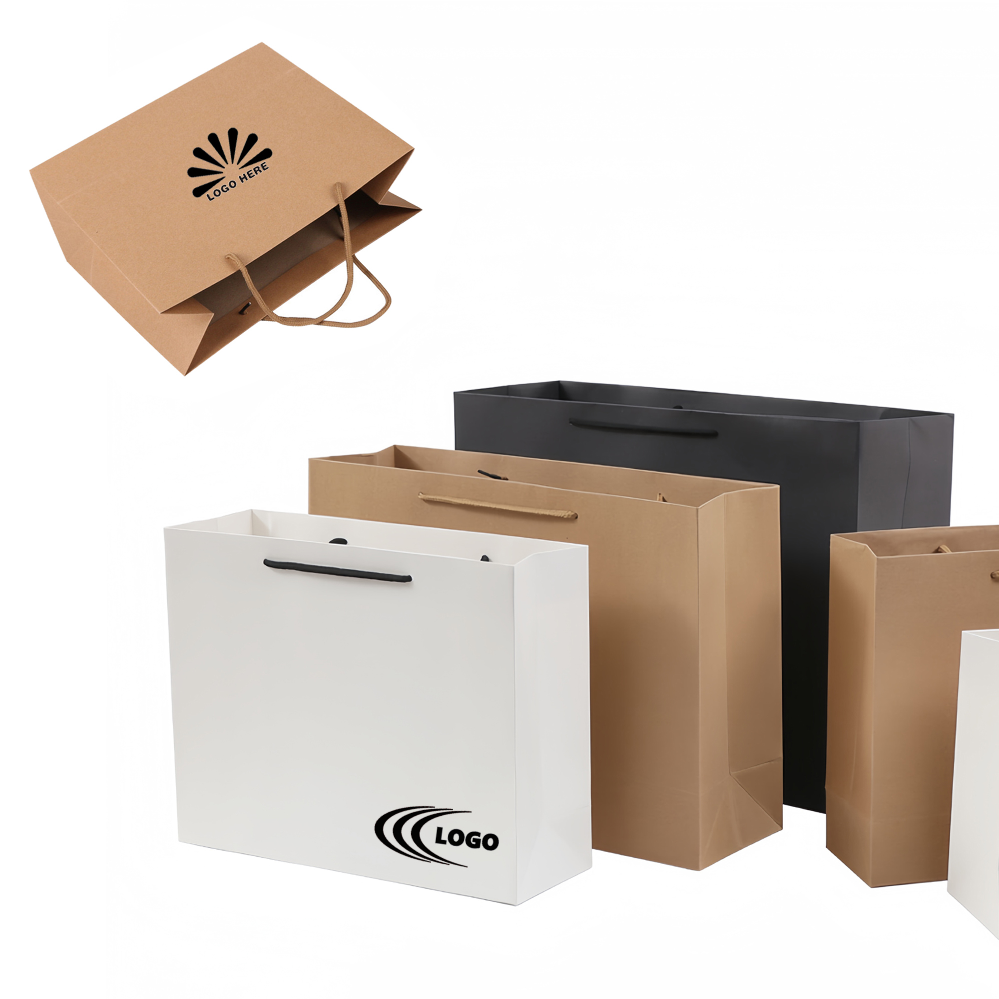 Multi-purpose Cardboard Gift Tote Bags 1