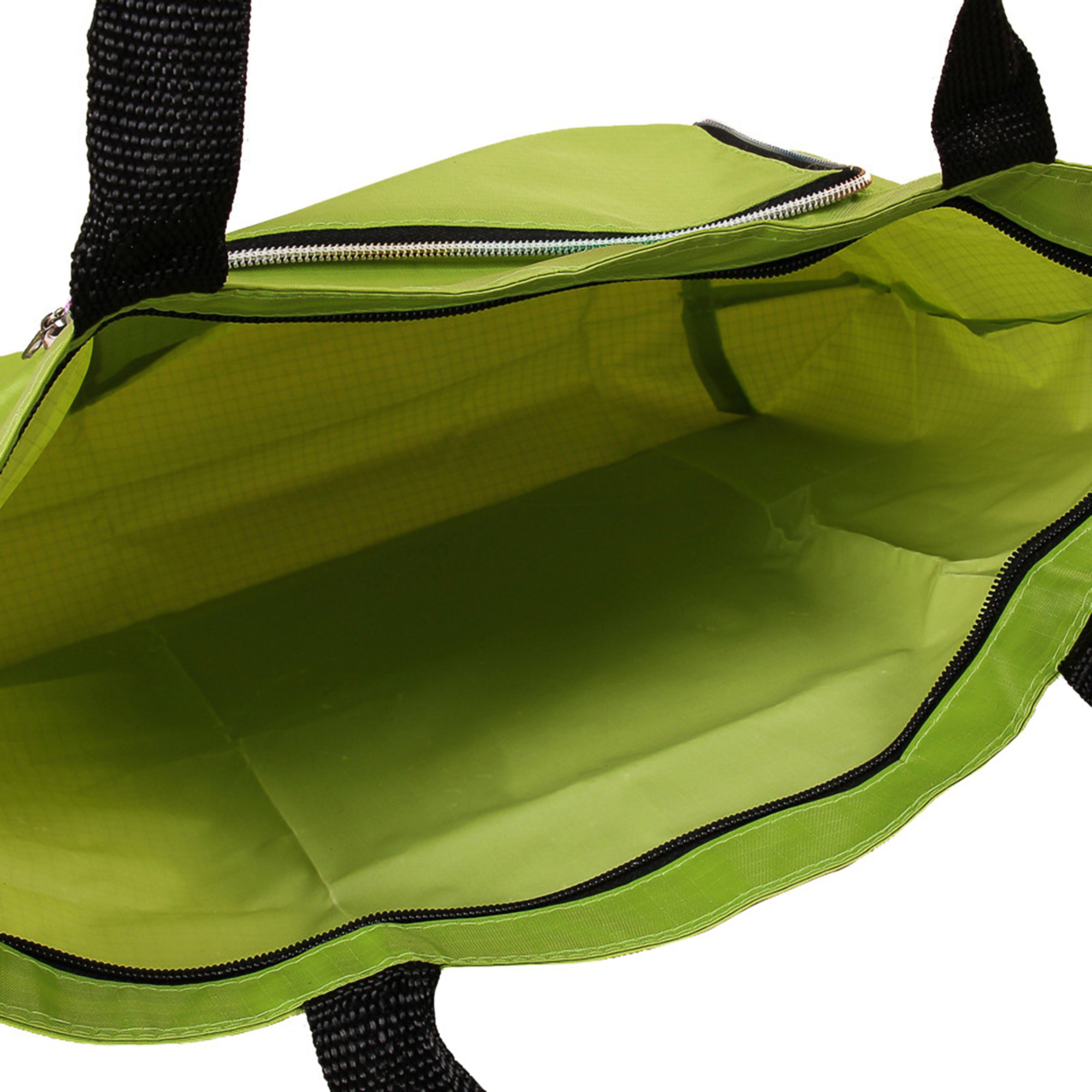 Foldable Lightweight Zipper Shopping Tote Bag 5