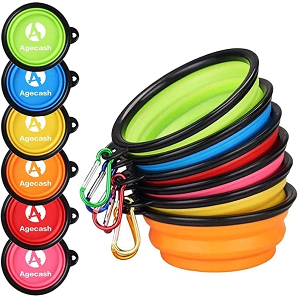 Collapsible Silicone Pet Bowl 7