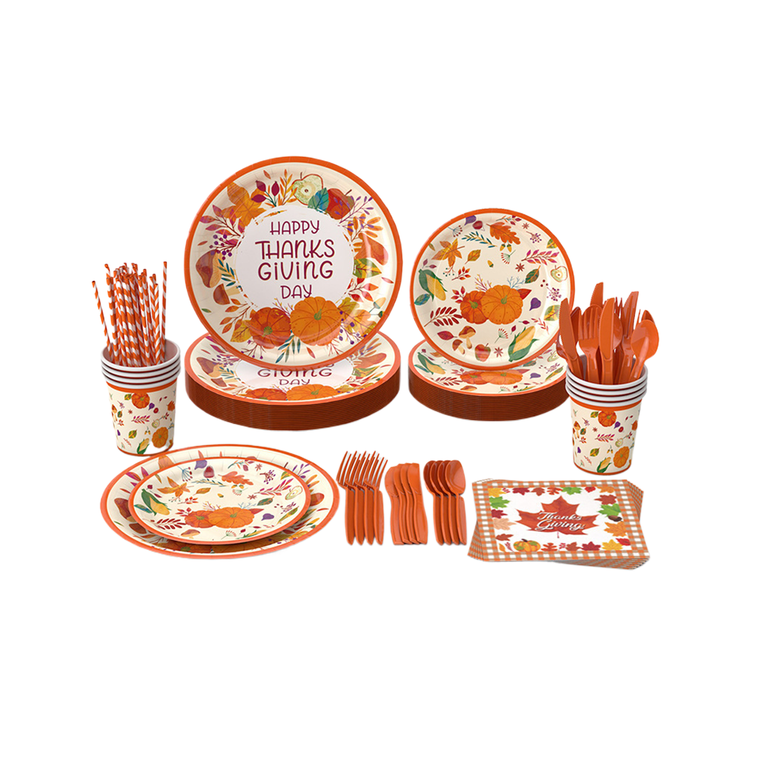 Thanksgiving Party Tableware set 4