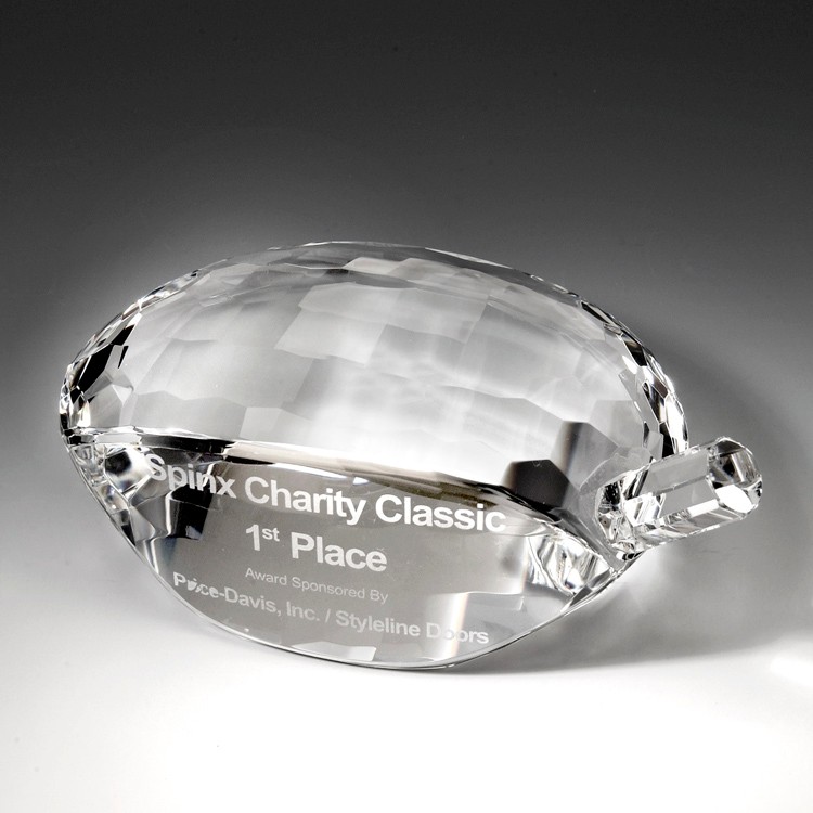 1 1/2" Crystal Award-Golf Driver Head_D506CA 1