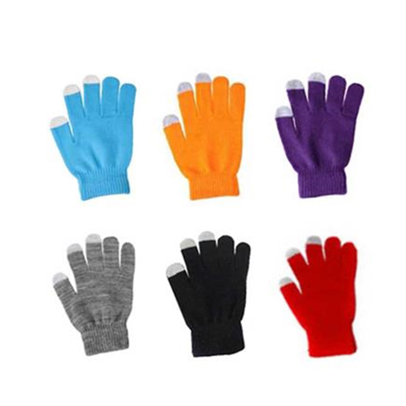 8 " Knitted Touchscreen Gloves 3