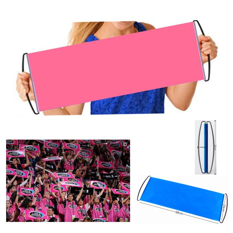PET Retractable Hand Banner 2