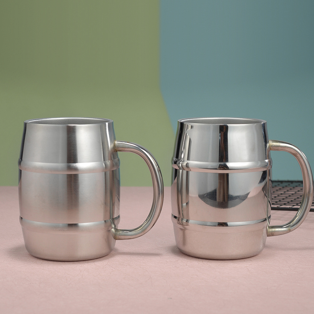 16oz stainless steel beer Mug 1