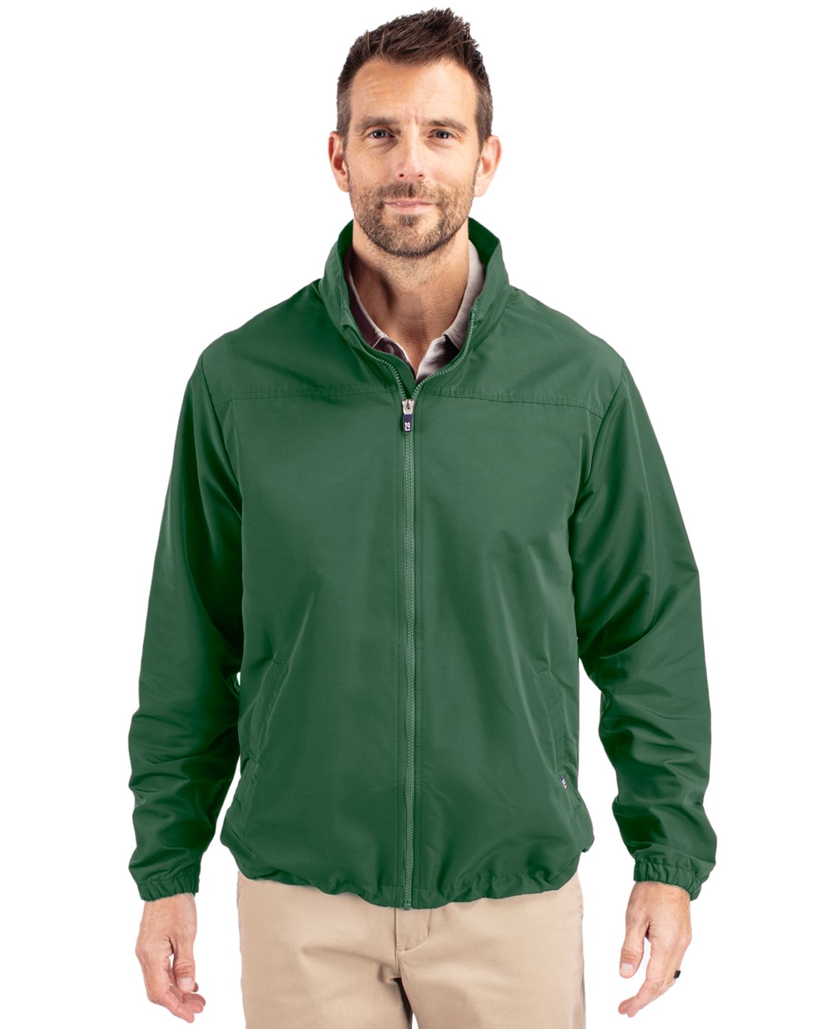 Cutter & Buck Charter Recycled Packable Mens Full Zip Jacket 36