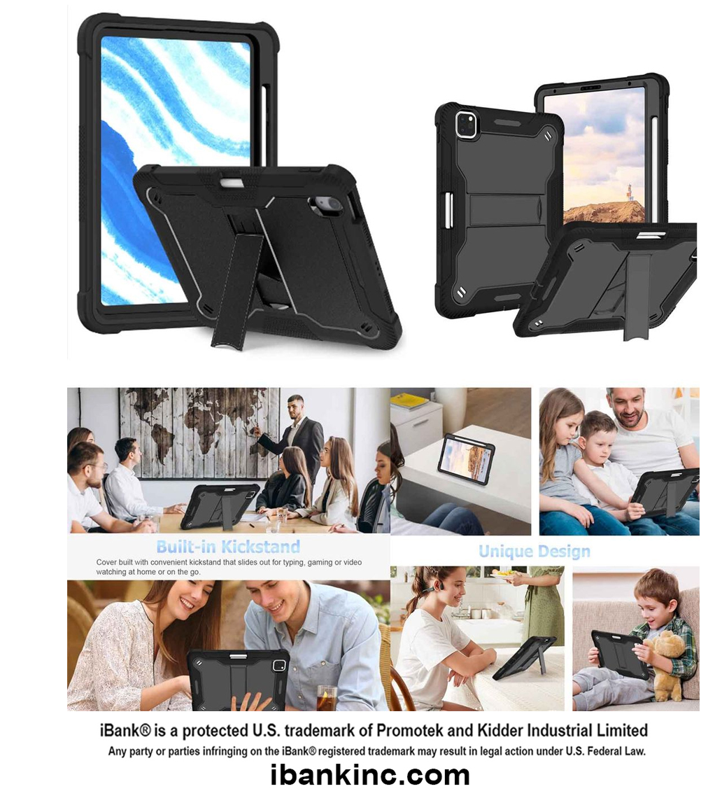 iBank ® Shockproof Case for iPad Air 11, Pro 11 M3/M2 (2025/2024) 1