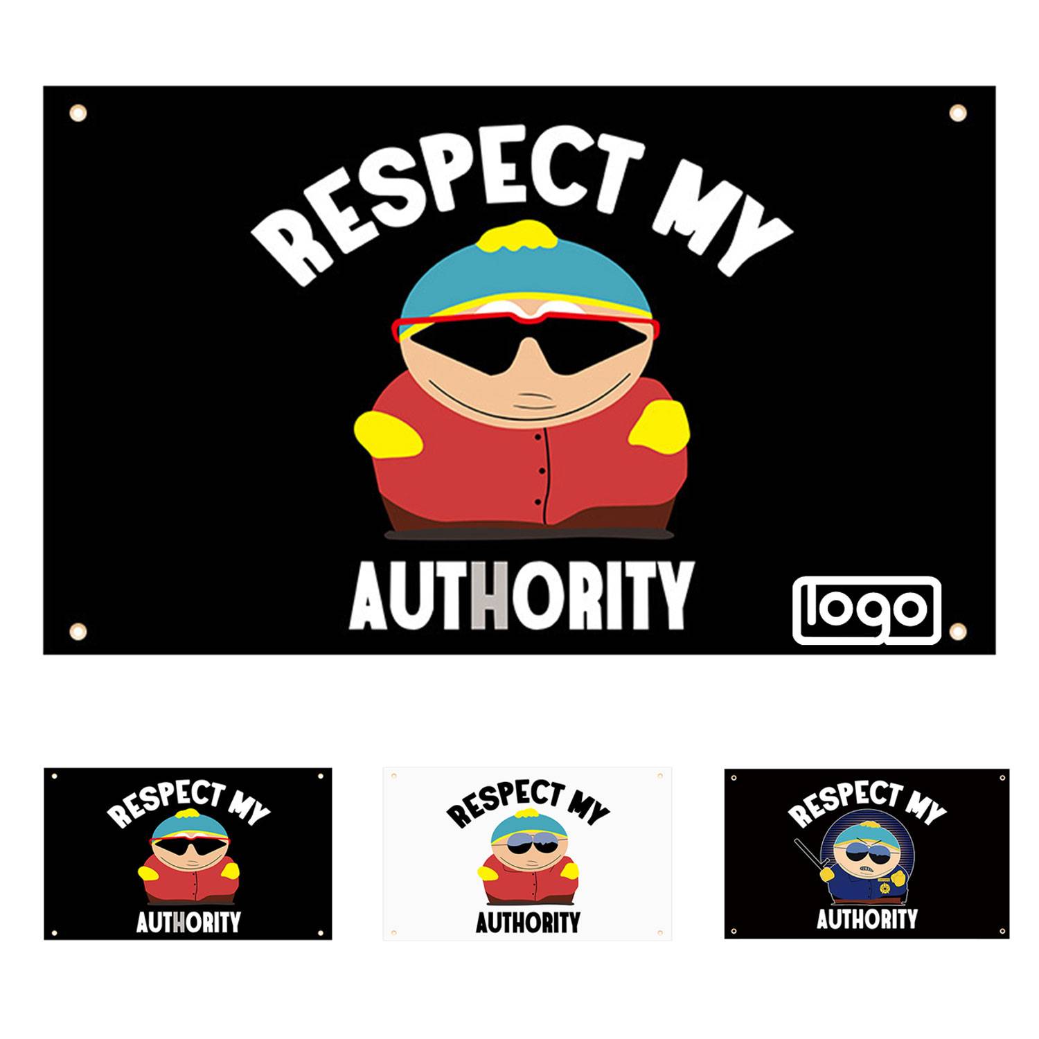 Cartoon Digital Print Flags - Polyester & Reusable Decor 1