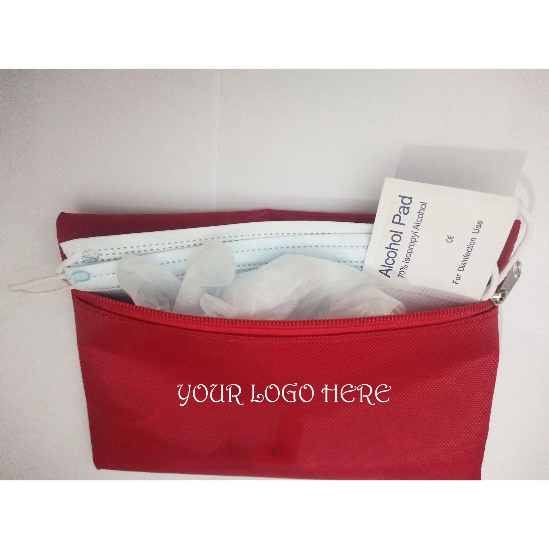 PPE Kit with Imprinted Zipper Pouch 5