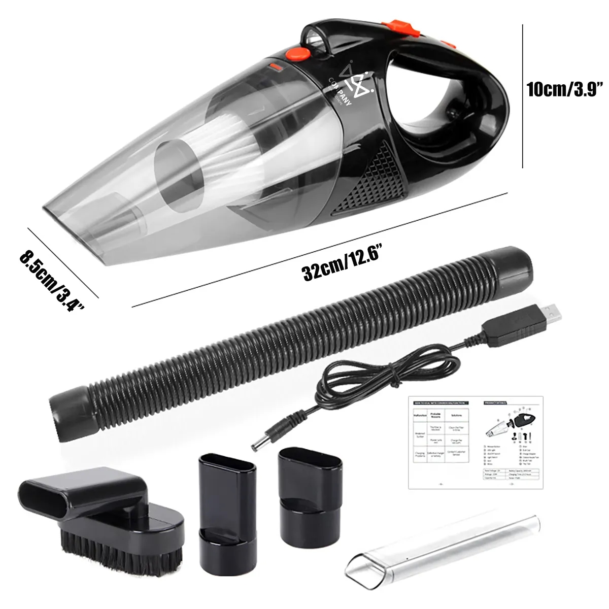 Handheld Portable Cordless Car Vacuum Cleaner 3