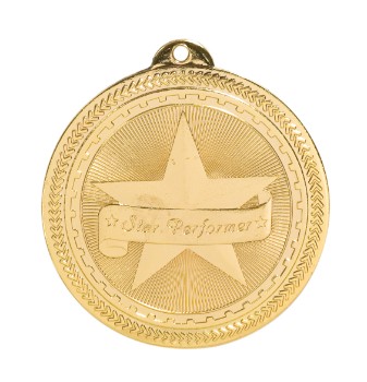 Star Performer Britelazer Medal, 2" 2