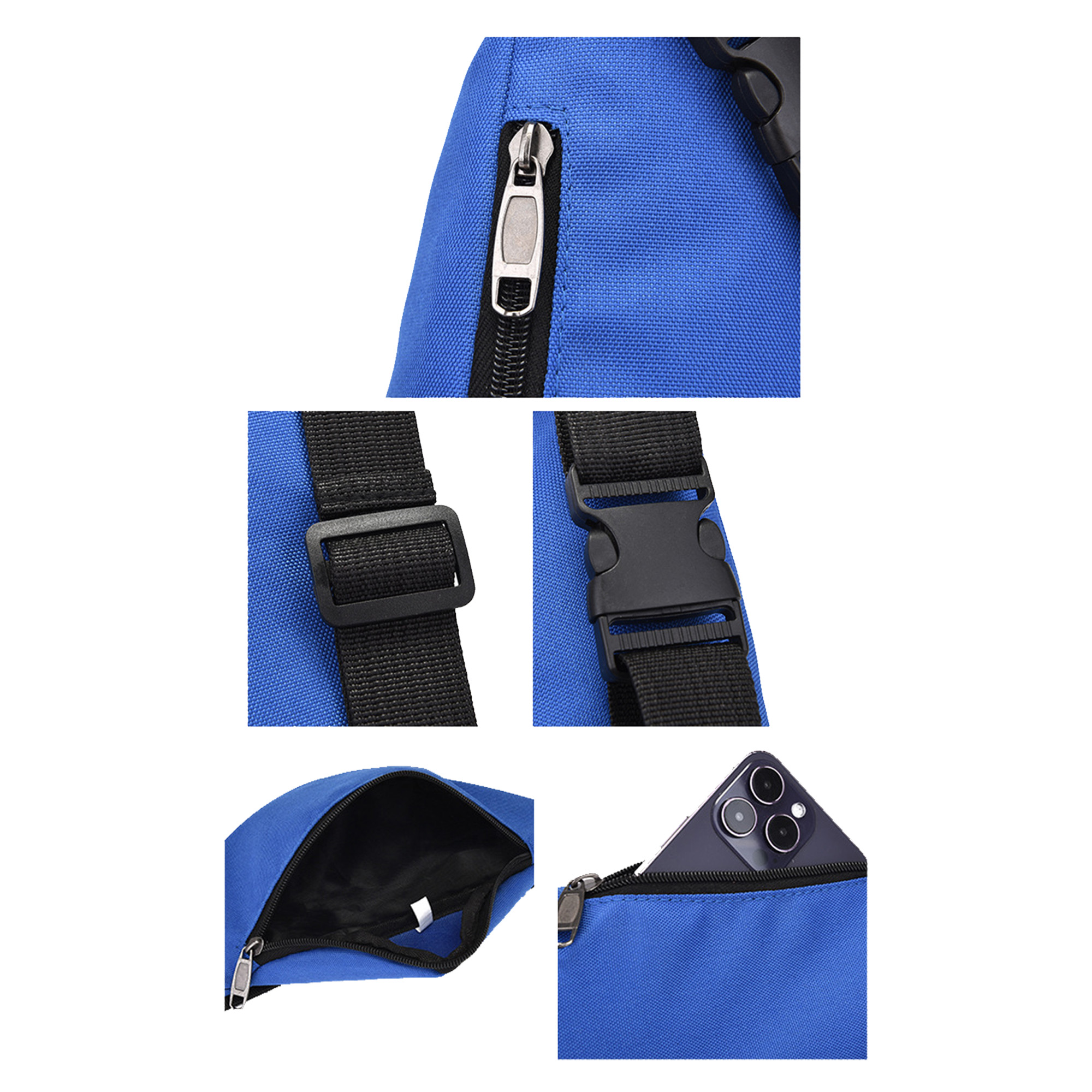 Oxford Cloth Waterproof Belt Bag 1