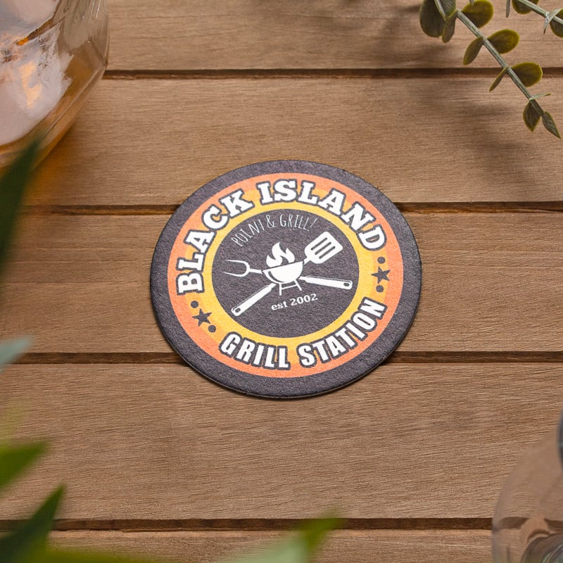 Pulpboard Coasters - 3.5" Round 2
