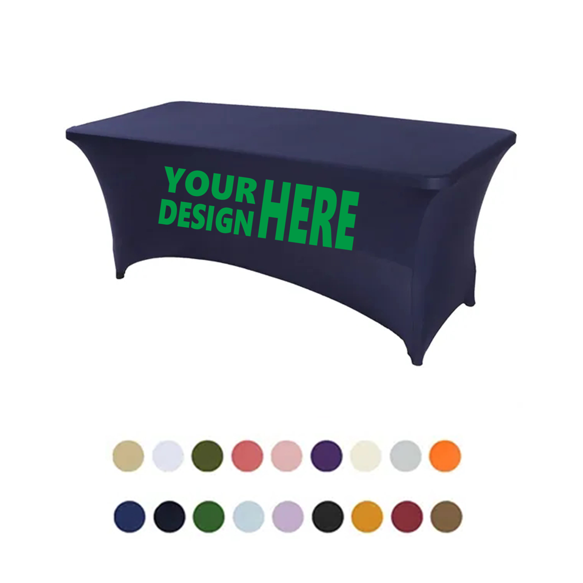 6FT Elastic Table Cover 2