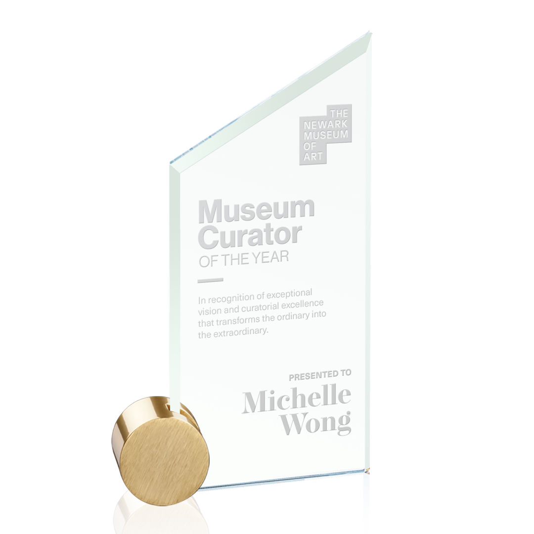Cooper Award - Jade/Gold Circle 6
